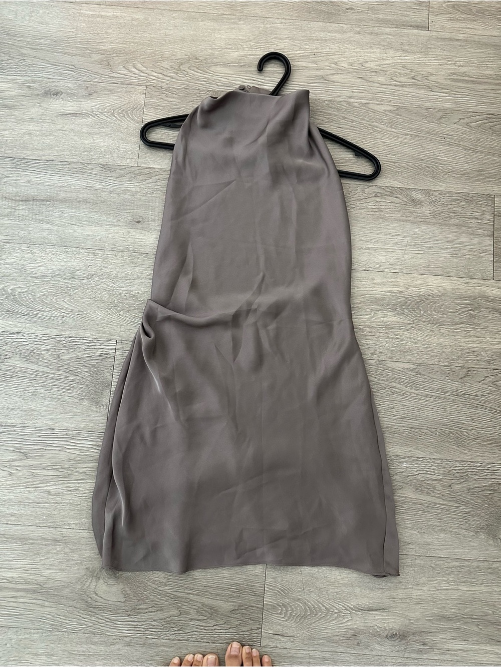Audience Satin Mini Halter Dress NWT - Picture 5 of 6